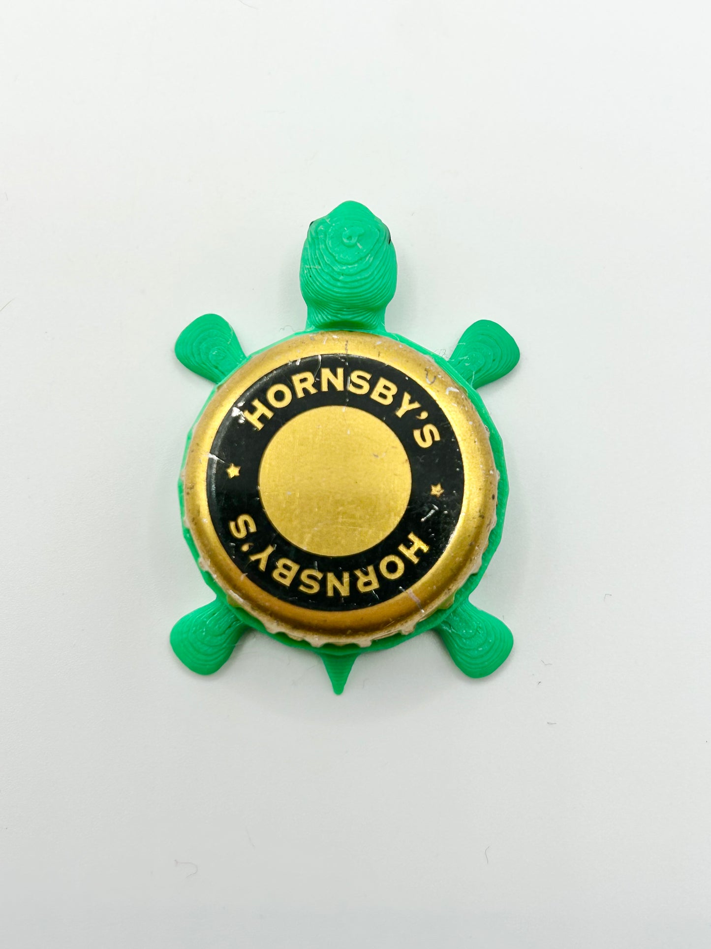 Hornsby’s Hard Cider - Bottle Cap Magnet Turtle