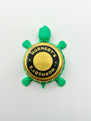 Hornsby’s Hard Cider - Bottle Cap Magnet Turtle Shell Shocked Art