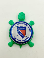 New York Rangers Stanley Cup Champions (1933) - Bottle Cap Magnet Turtle Shell Shocked Art