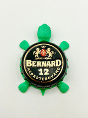 Bernard Nepasterovano - Bottle Cap Magnet Turtle Shell Shocked Art
