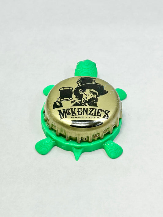 McKenzie’s Hard Cider - Bottle Cap Magnet Turtle