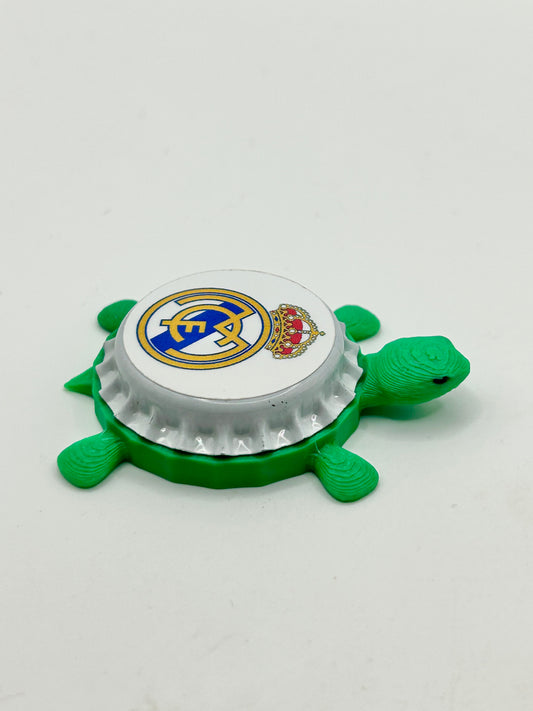 Real Madrid - Bottle Cap Magnet Turtle