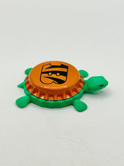 Cincinnati Bengals - Bottle Cap Magnet Turtle Shell Shocked Art