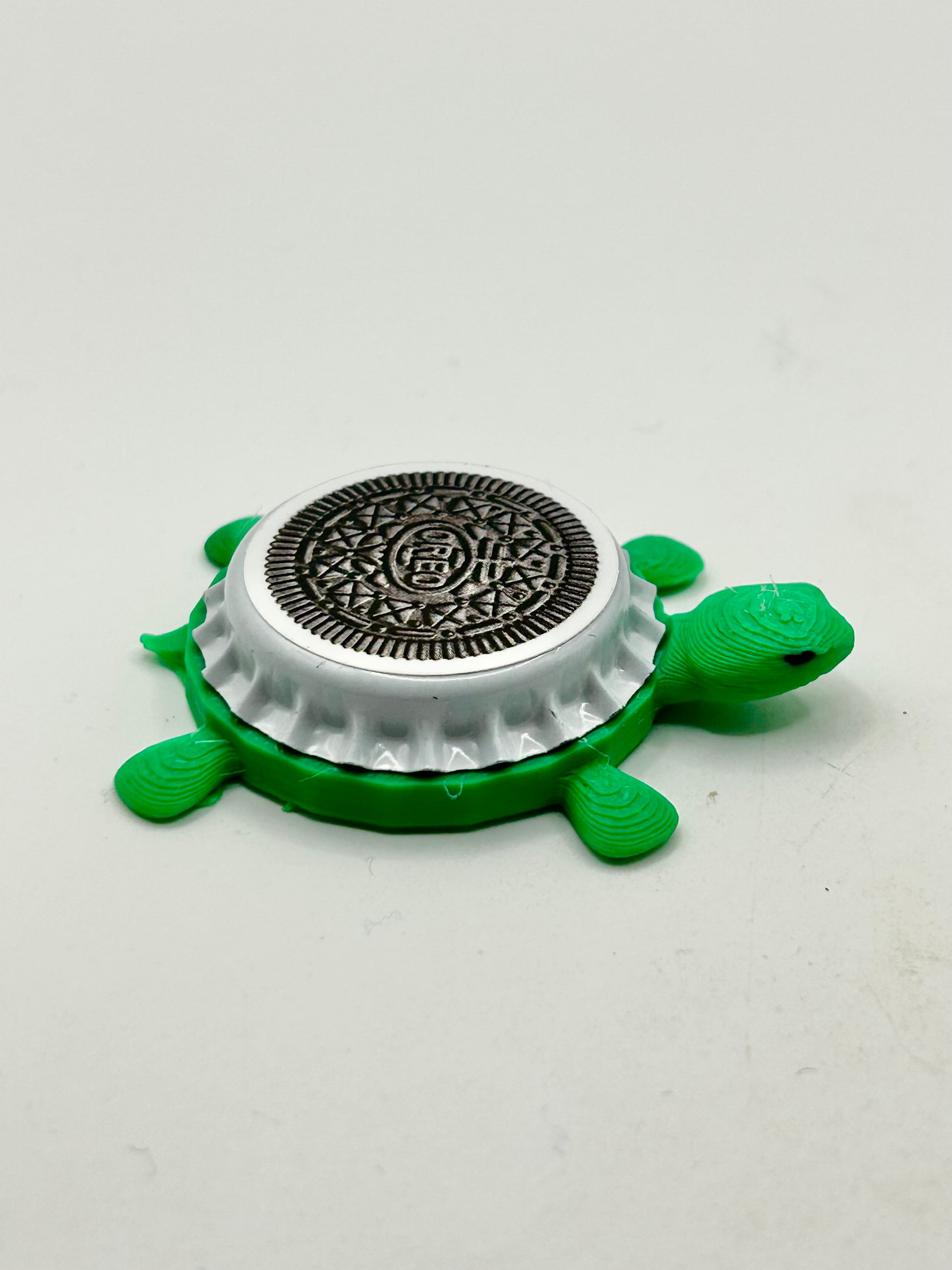 Oreo Cookie - Bottle Cap Magnet Turtle Shell Shocked Art
