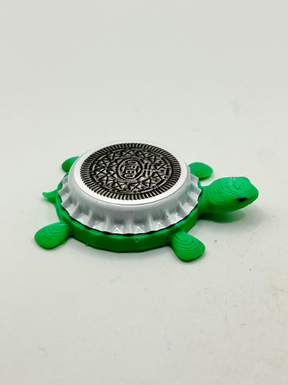Oreo Cookie - Bottle Cap Magnet Turtle Shell Shocked Art