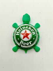 Heineken Original (Dome Shell) - Bottle Cap Magnet Turtle Shell Shocked Art