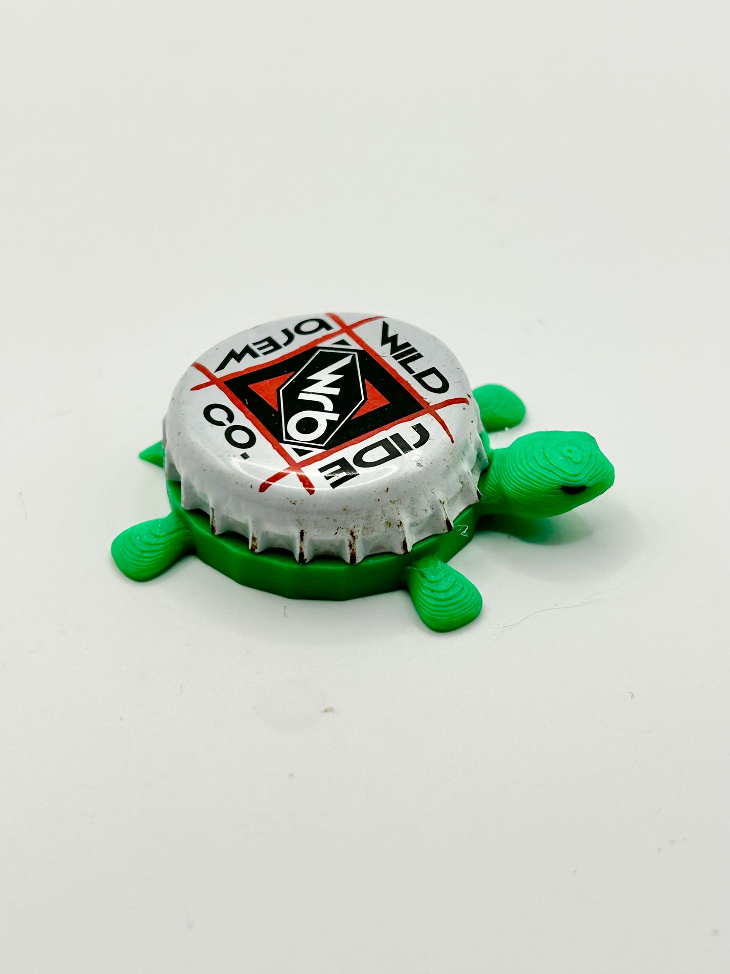 Wild Ride Brewing - Bottle Cap Magnet Turtle
