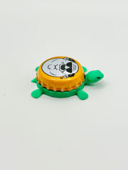 Fat Head’s Brewery (Orange) - Bottle Cap Magnet Turtle Shell Shocked Art