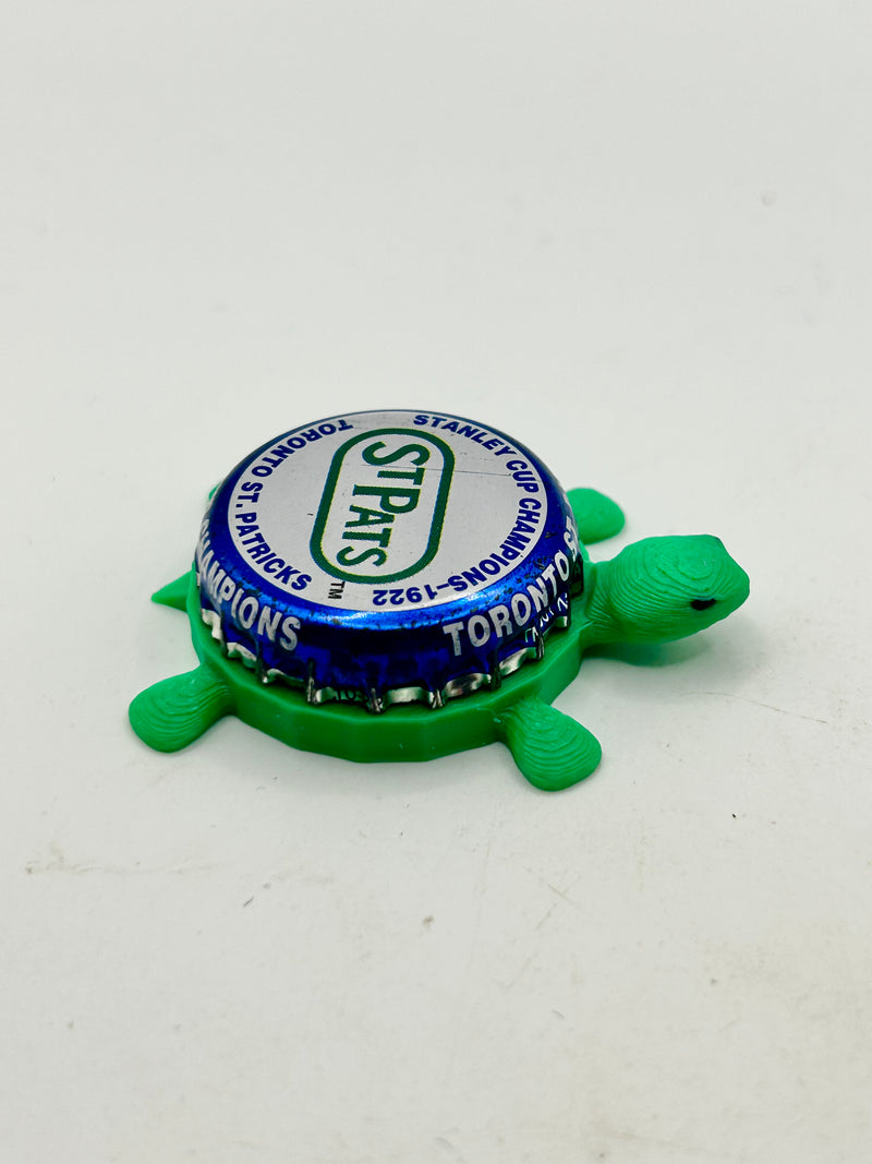 Toronto St Patricks Stanley Cup Champions (1922) - Bottle Cap Magnet Turtle Shell Shocked Art