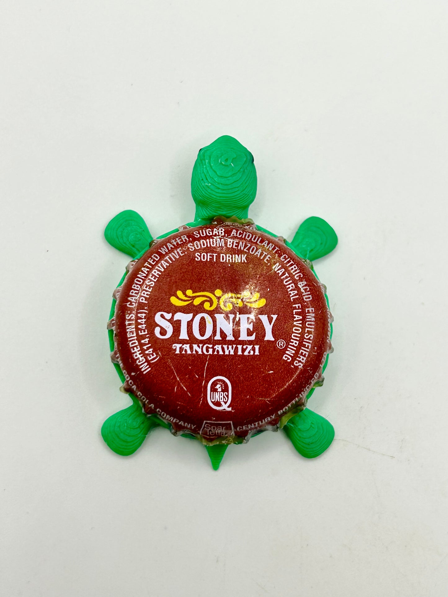 Stoney Tangawizi - Bottle Cap Magnet Turtle