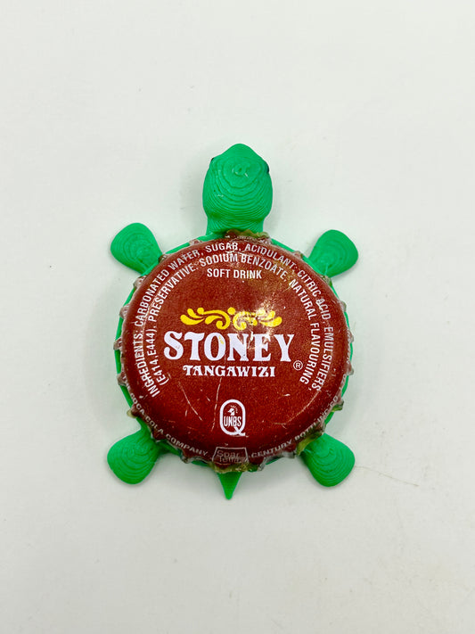 Stoney Tangawizi - Bottle Cap Magnet Turtle