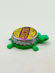 Jarritos - Bottle Cap Magnet Turtle Shell Shocked Art