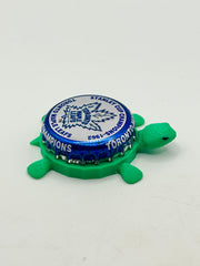 Toronto Maple Leafs Stanley Cup Champions (1962) - Bottle Cap Magnet Turtle Shell Shocked Art