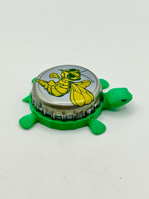 Mickey’s Malt Liquor (Yellow) - Bottle Cap Magnet Turtle Shell Shocked Art