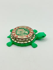 Calena - Bottle Cap Magnet Turtle Shell Shocked Art