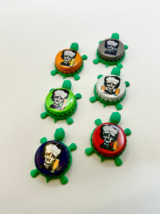 Edgar Allan Poe (Raven Brewery) Themed Turtle Gift Set Shell Shocked Art