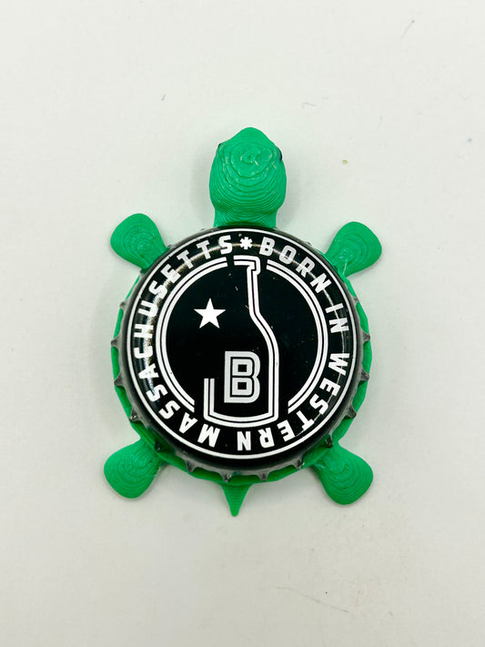Brewmaster Jack Brewing - Bottle Cap Magnet Turtle