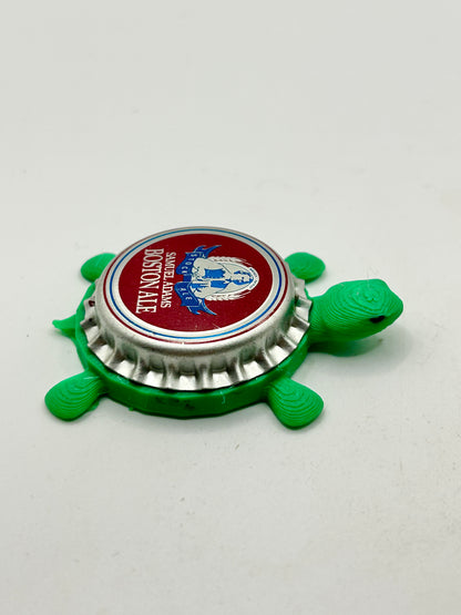 Samuel Adams Boston Ale (Vintage) - Bottle Cap Magnet Turtle Shell Shocked Art