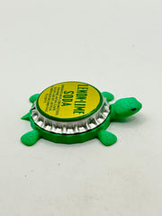 Lemon Lime Soda (Vintage, 5 Text Lines) - Bottle Cap Magnet Turtle Shell Shocked Art