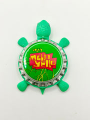 Mello Yello (Vintage) - Bottle Cap Magnet Turtle Shell Shocked Art