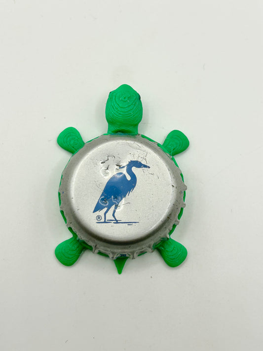 Bridgeport Ales (Heron) - Bottle Cap Magnet Turtle