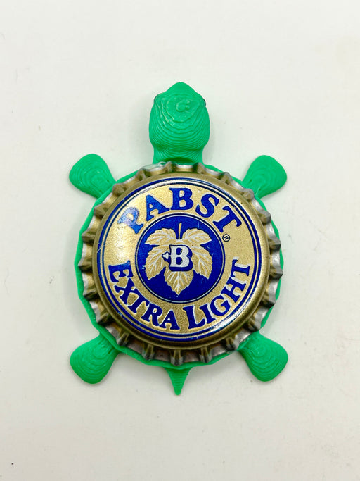 Pabst Extra Light (Vintage) - Bottle Cap Magnet Turtle Shell Shocked Art