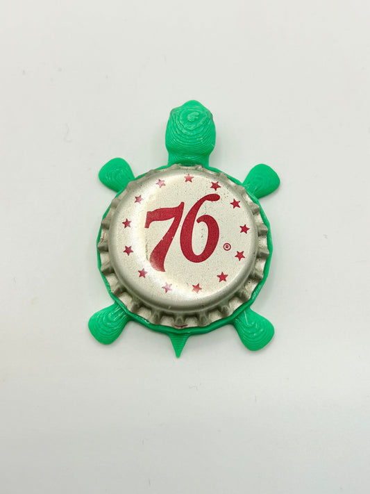 1776 - Bottle Cap Magnet Turtle