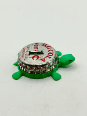 RC Cola (Vintage, One Cent) - Bottle Cap Magnet Turtle Shell Shocked Art