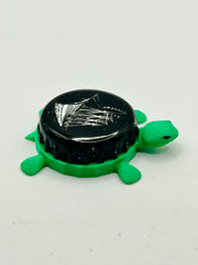 Shipyard Brewing (Black, Vintage) - Bottle Cap Magnet Turtle Shell Shocked Art