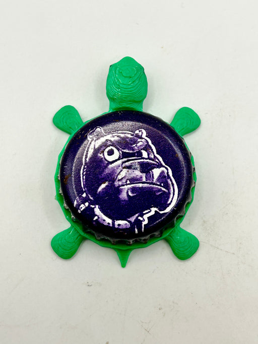 Shadow’s Blackberry Lager - Blue Dawg Brewing - Bottle Cap Magnet Turtle Shell Shocked Art
