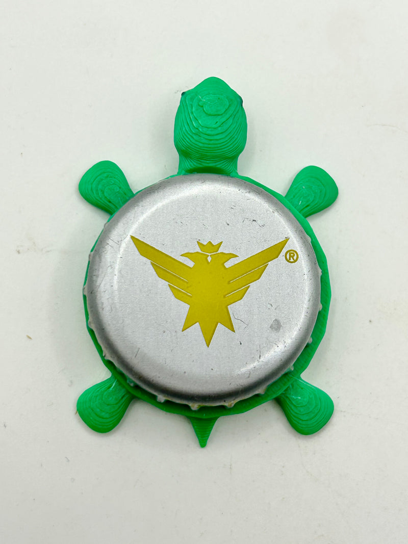 Smirnoff Eagle (Lemon) - Bottle Cap Magnet Turtle