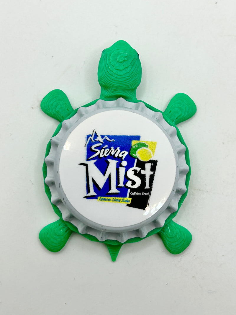 Sierra Mist - Bottle Cap Magnet Turtle