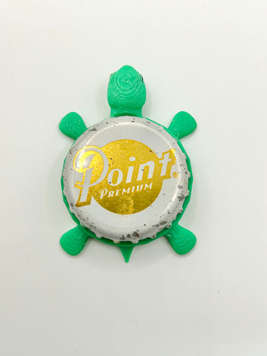 Point Premium - Bottle Cap Magnet Turtle