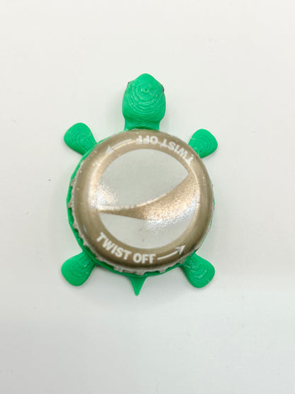Diet Pepsi Logo - Bottle Cap Magnet Turtle Shell Shocked Art