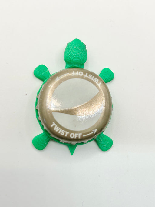 Diet Pepsi Logo - Bottle Cap Magnet Turtle Shell Shocked Art
