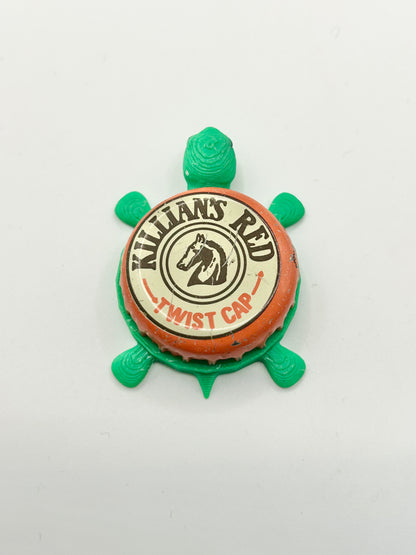Killian's Irish Red (Vintage) - Bottle Cap Magnet Turtle Shell Shocked Art