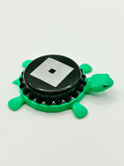 Roblox - Bottle Cap Magnet Turtle Shell Shocked Art
