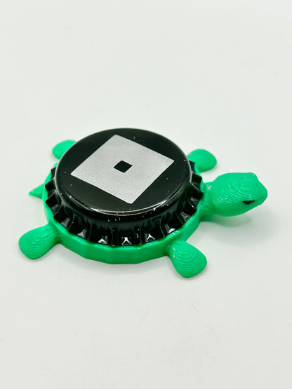 Roblox - Bottle Cap Magnet Turtle Shell Shocked Art