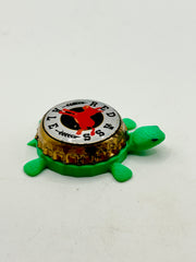 Red Ass Ale - Bottle Cap Magnet Turtle Shell Shocked Art