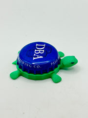 Firestone Walker Brewing (DBA Double Barrel Ale) - Bottle Cap Magnet Turtle Shell Shocked Art