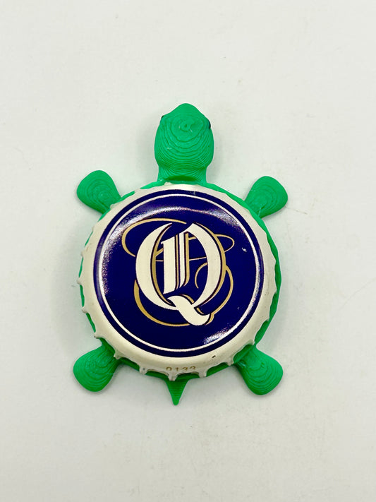 La Trappe Quadrupel - Bottle Cap Magnet Turtle Shell Shocked Art