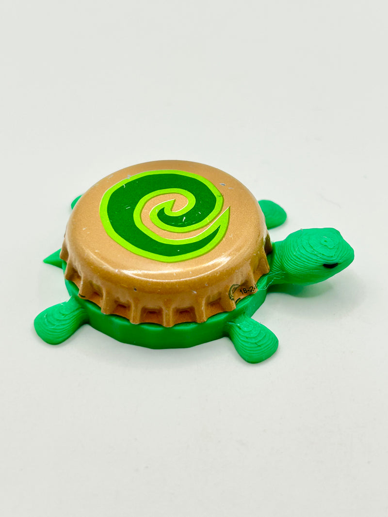 Lone Pint Brewery (Logo 3) - Bottle Cap Magnet Turtle Shell Shocked Art