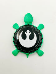 Star Wars Rebel Alliance - Bottle Cap Magnet Turtle Shell Shocked Art