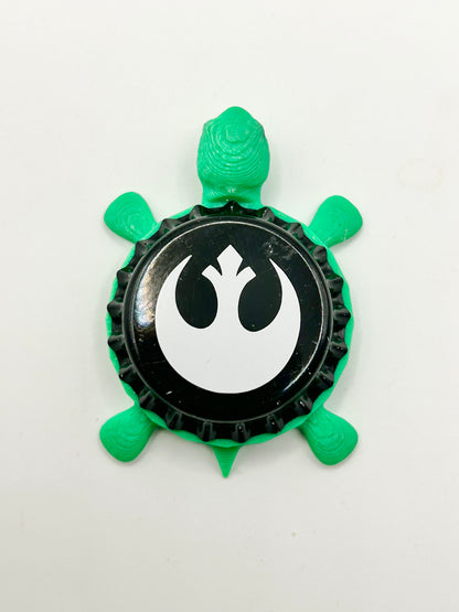 Star Wars Rebel Alliance - Bottle Cap Magnet Turtle Shell Shocked Art