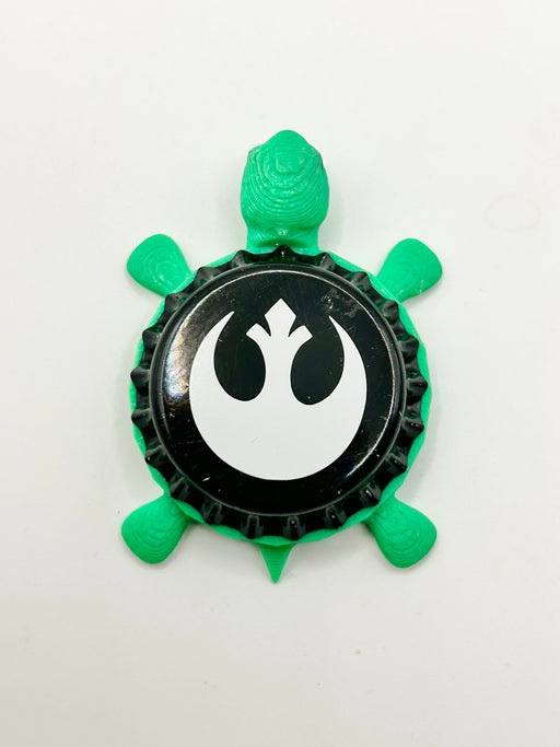 Star Wars Rebel Alliance - Bottle Cap Magnet Turtle Shell Shocked Art
