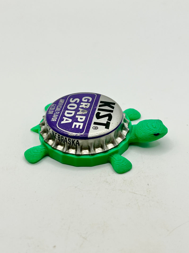 Kist Grape Soda - Bottle Cap Magnet Turtle Shell Shocked Art