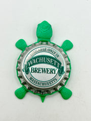 Wachusett Brewing (Green) - Bottle Cap Magnet Turtle Shell Shocked Art