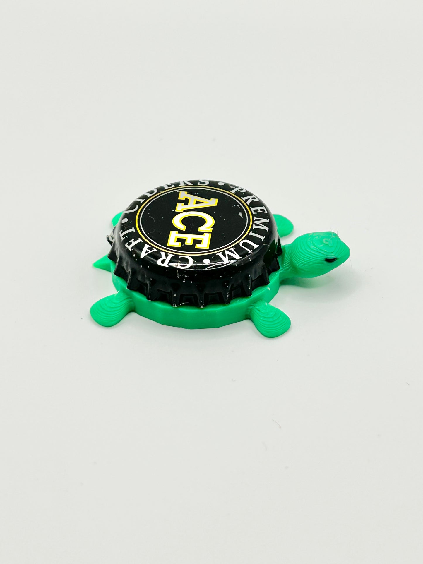 Ace Premium Craft Cider - Bottle Cap Magnet Turtle