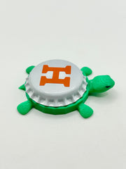 Houston Astros - Bottle Cap Magnet Turtle Shell Shocked Art