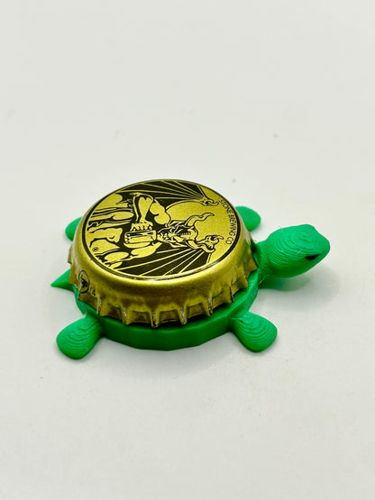 Stone Brewing Gargoyle, Black Trim (Vintage) - Bottle Cap Magnet Turtle Shell Shocked Art